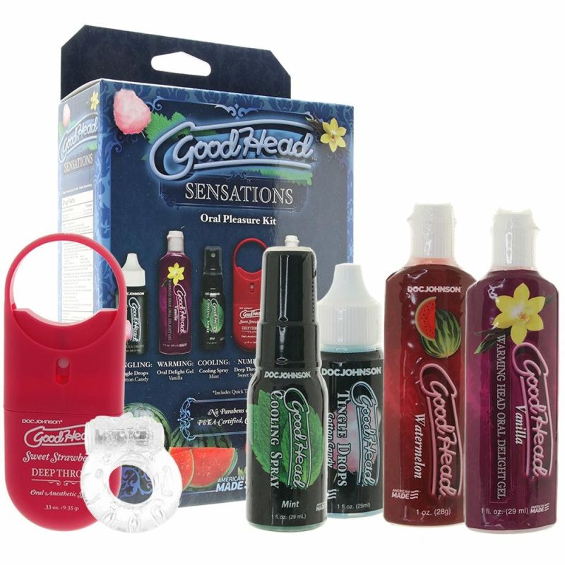 Lube | Goodhead Sensations Oral Pleasure Kit Lube Doc Johnson