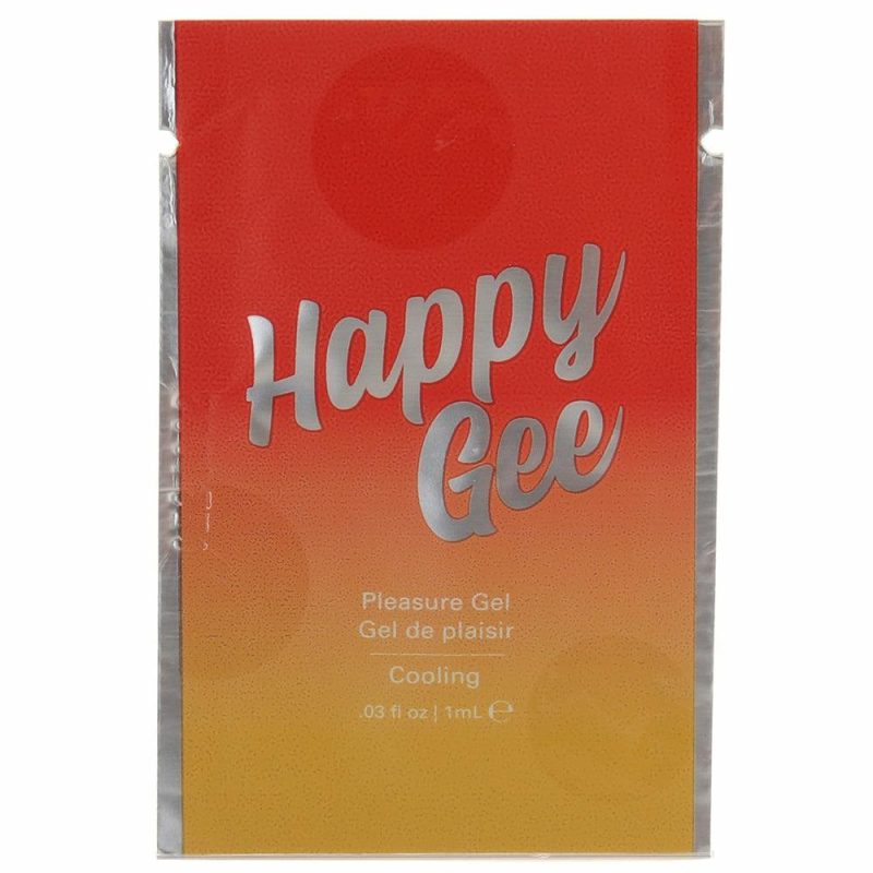 Lube | Happy Gee Cooling Pleasure Gel 0.03Oz/1Ml Lube Classic Erotica