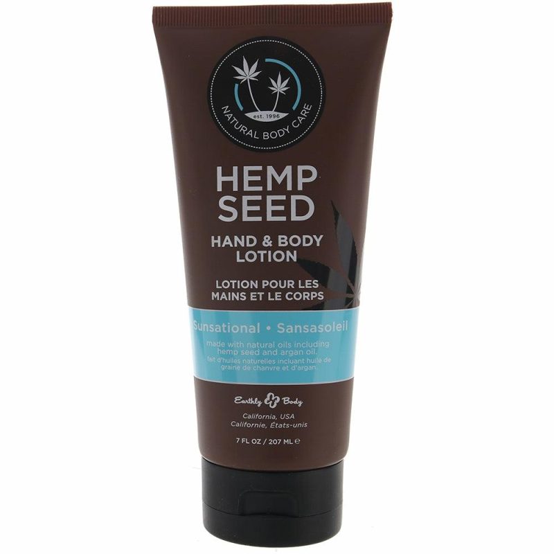 Lube | Hemp Seed Hand & Body Lotion 7Oz/207Ml In Sunsational Lube Earthly Body