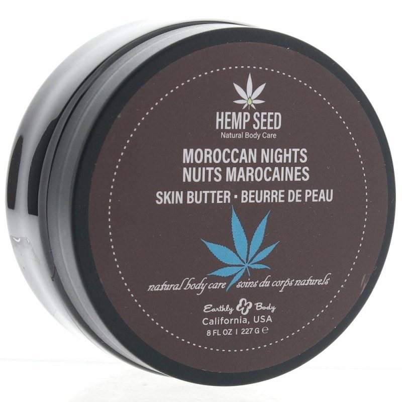 Lube | Hemp Seed Skin Butter 8Oz/227G In Moroccan Nights Lube Earthly Body