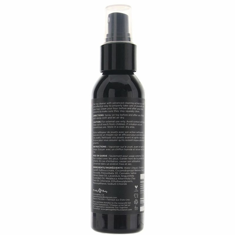 Lube | Hemp Seed Toy Cleaner In 4Oz/118Ml Lube Earthly Body