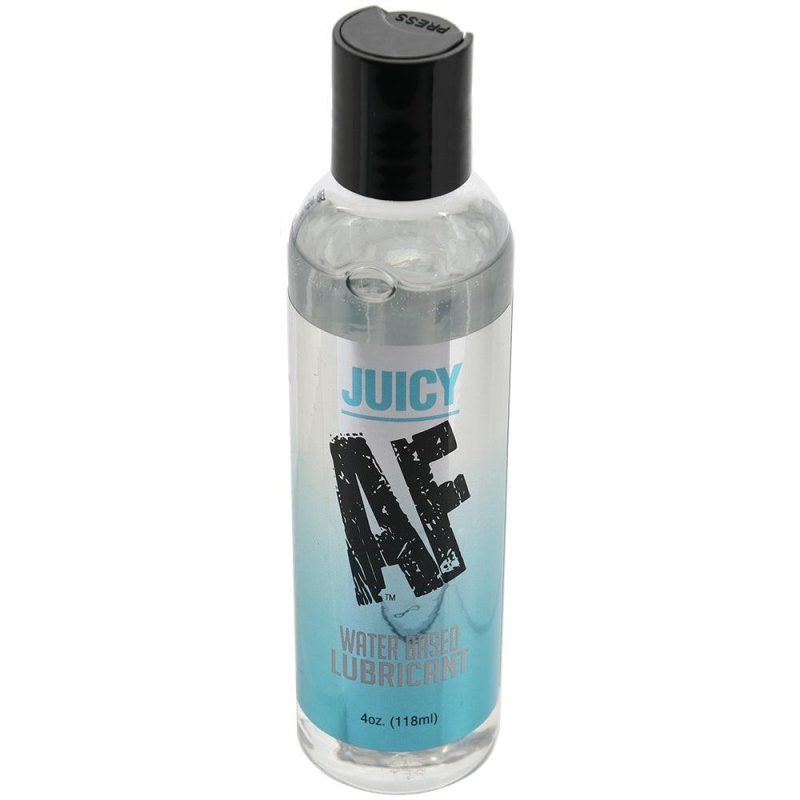 Lube | Juicy Af Glycerin Free Water Based Lube 4Oz/118Ml Lube Little Genie