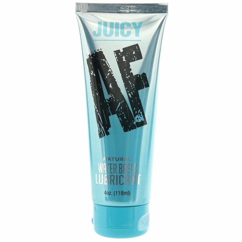 Lube | Juicy Af Water Based Gel Lube 4Oz/118Ml Lube Little Genie