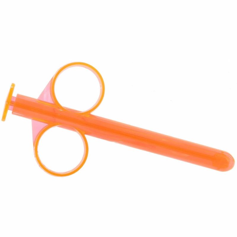 Lube | Lube Tube Applicator 2 Pack In Orange Anal Sex Toys Anal Sex Toys