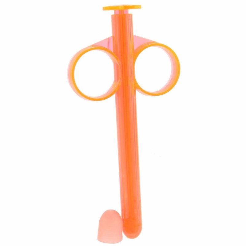 Lube | Lube Tube Applicator 2 Pack In Orange Anal Sex Toys Anal Sex Toys