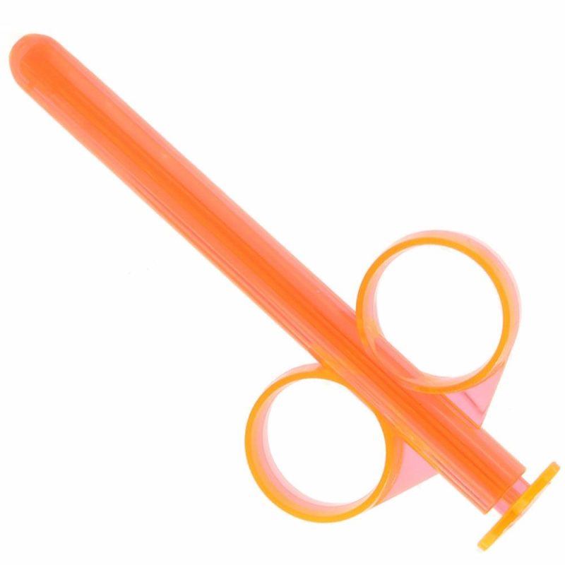 Lube | Lube Tube Applicator 2 Pack In Orange Anal Sex Toys Anal Sex Toys