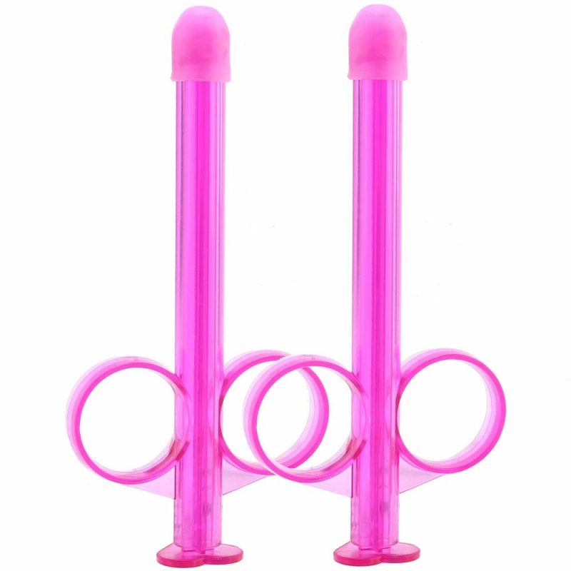 Lube | Lube Tube Applicator 2 Pack In Purple Anal Sex Toys Anal Sex Toys