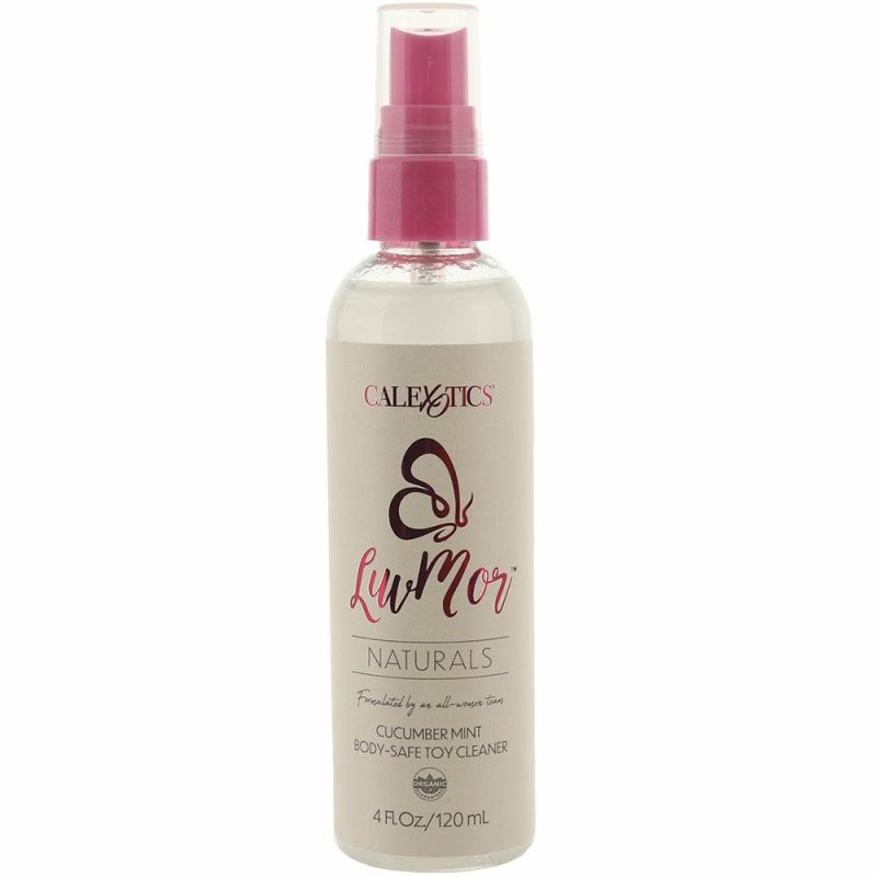 Lube | Luvmor Naturals Toy Cleaner 4Oz/120Ml In Cucumber Mint Lube CalExotics