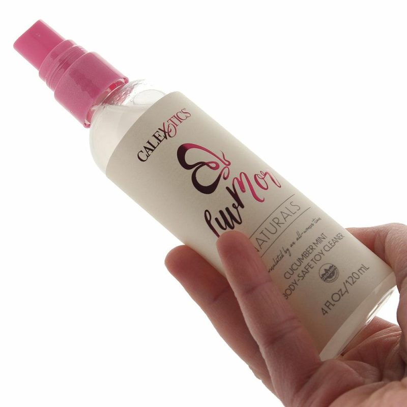 Lube | Luvmor Naturals Toy Cleaner 4Oz/120Ml In Cucumber Mint Lube CalExotics