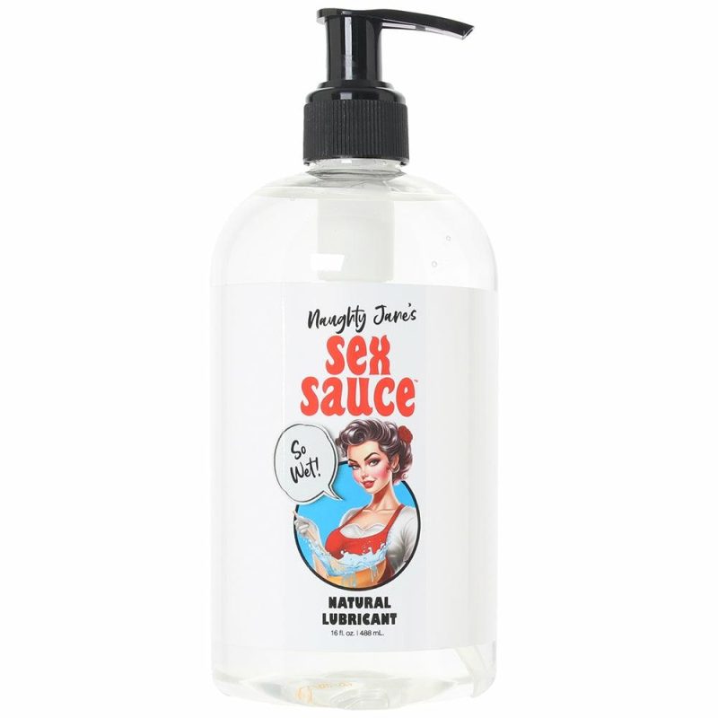 Lube | Naughty Jane’s Sex Sauce Natural Lubricant In 16Oz/488Ml Lube Lube