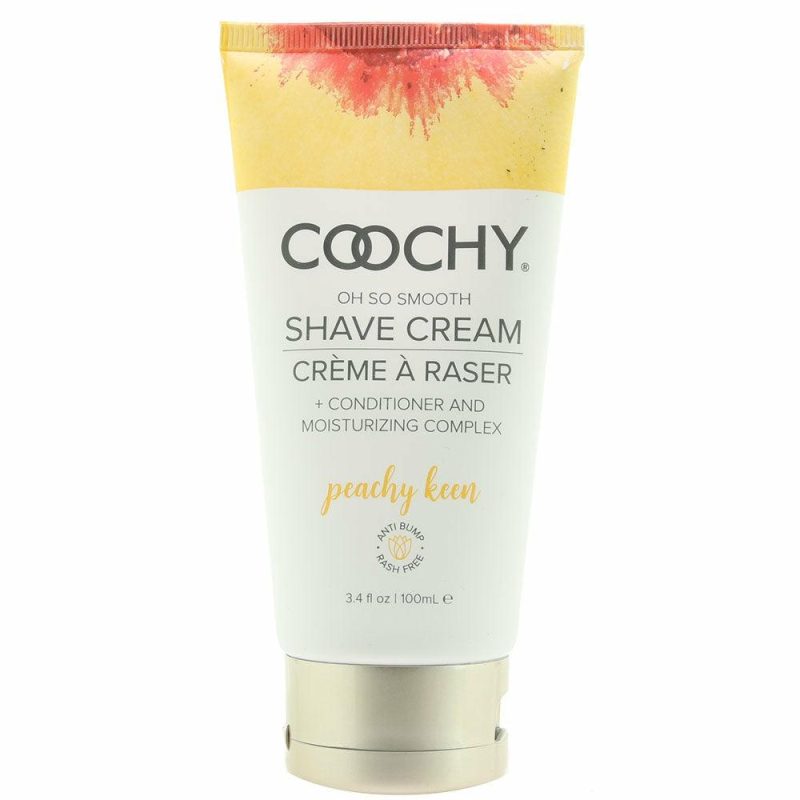 Lube | Oh So Smooth Shave Cream 3.4Oz/100Ml In Peachy Keen Lube Classic Erotica