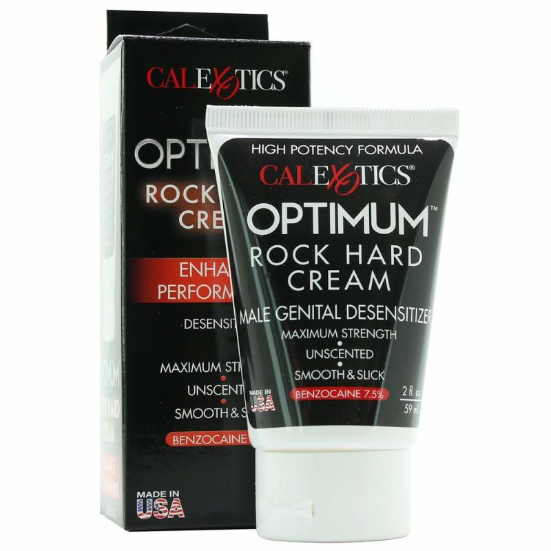 Lube | Optimum Rock Hard Cream In 2Oz Lube CalExotics