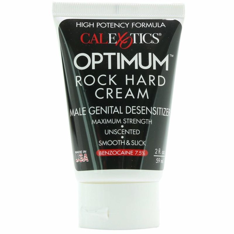 Lube | Optimum Rock Hard Cream In 2Oz Lube CalExotics