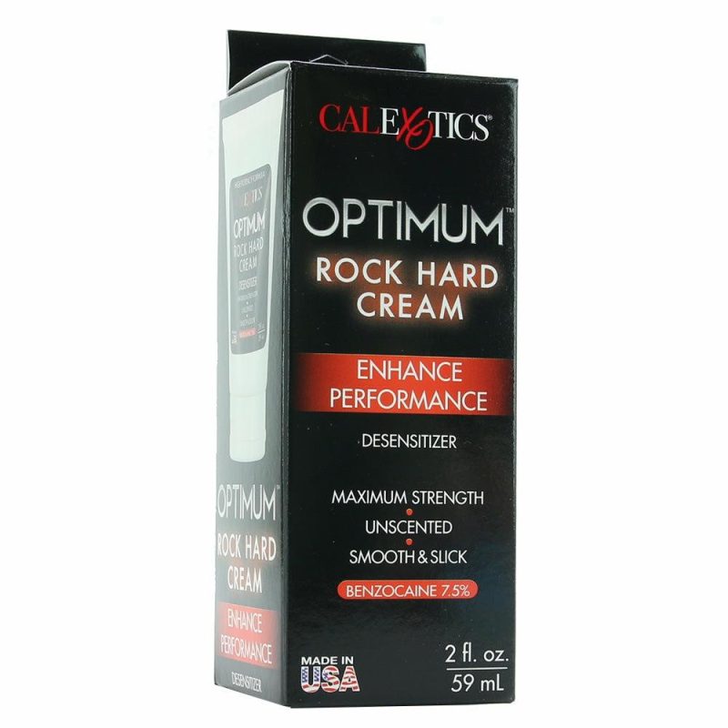 Lube | Optimum Rock Hard Cream In 2Oz Lube CalExotics