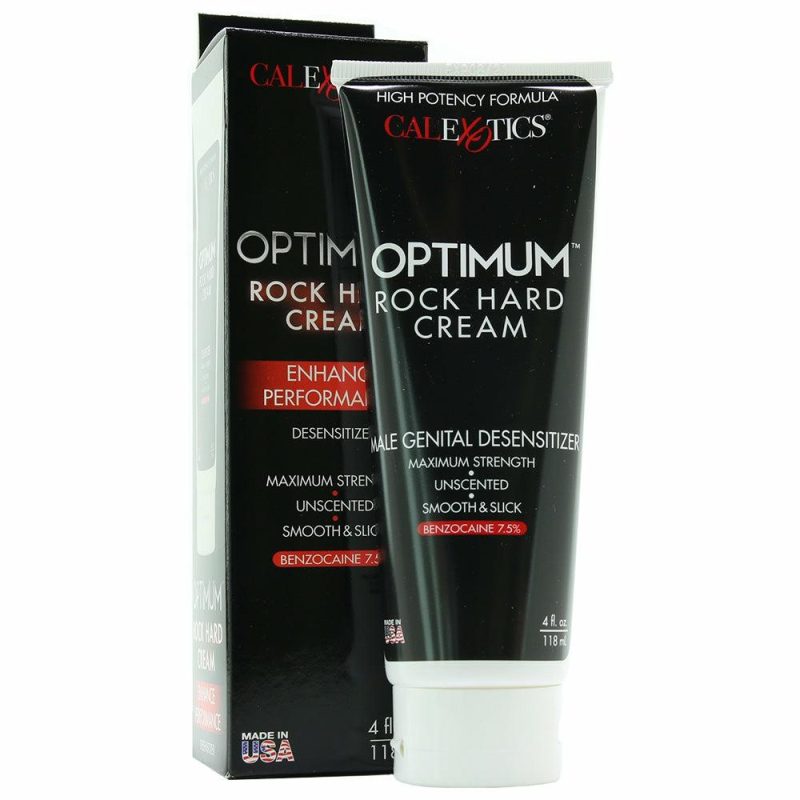 Lube | Optimum Rock Hard Cream In 4Oz Lube CalExotics