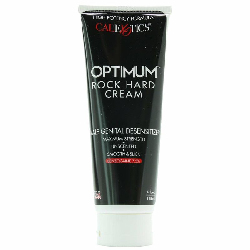 Lube | Optimum Rock Hard Cream In 4Oz Lube CalExotics