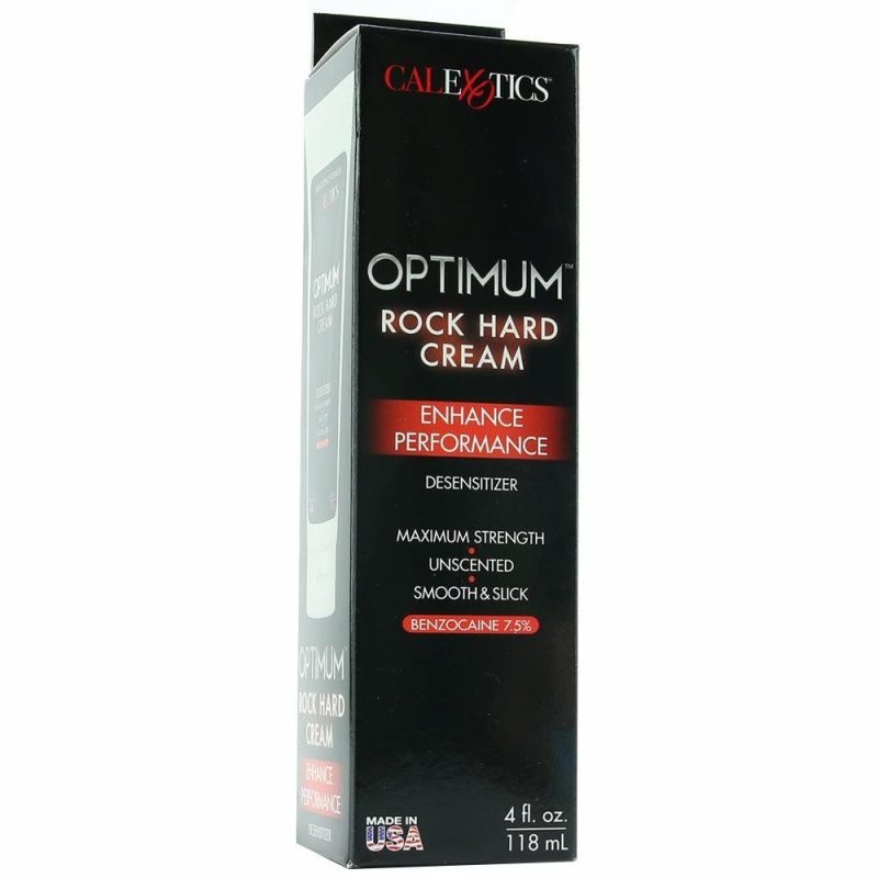 Lube | Optimum Rock Hard Cream In 4Oz Lube CalExotics