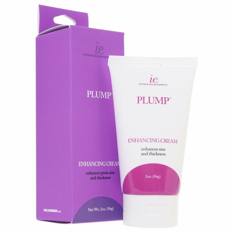 Lube | Plump Enhancement Cream For Men With Package In 2Oz Lube Doc Johnson