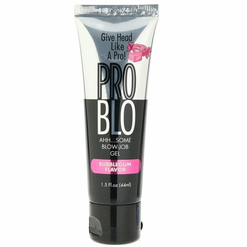 Lube | Pro Blo Flavored Oral Gel 1.5Oz/44Ml In Bubblegum Lube Little Genie