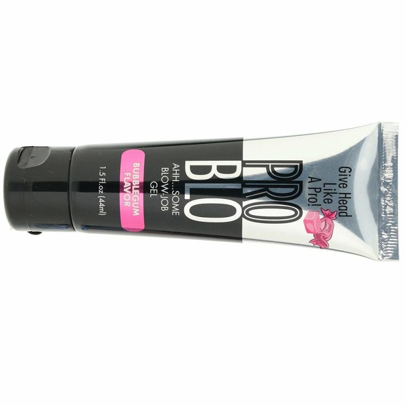 Lube | Pro Blo Flavored Oral Gel 1.5Oz/44Ml In Bubblegum Lube Little Genie