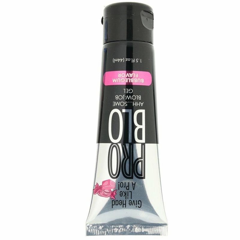 Lube | Pro Blo Flavored Oral Gel 1.5Oz/44Ml In Bubblegum Lube Little Genie