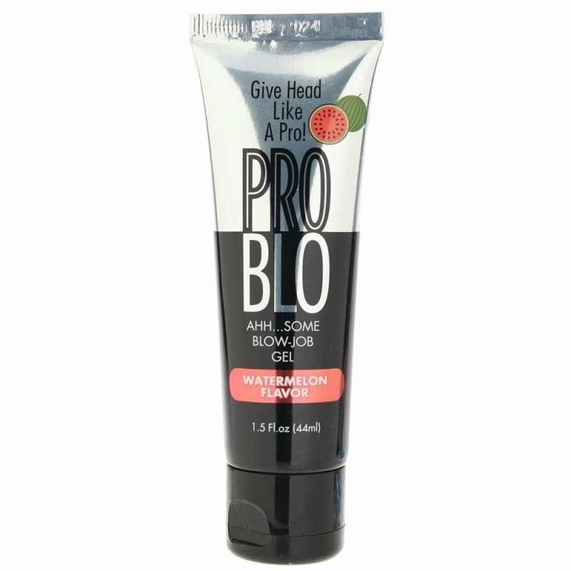 Lube | Pro Blo Flavored Oral Gel 1.5Oz/44Ml In Watermelon Lube Little Genie