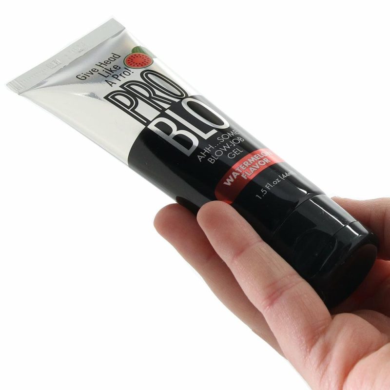 Lube | Pro Blo Flavored Oral Gel 1.5Oz/44Ml In Watermelon Lube Little Genie