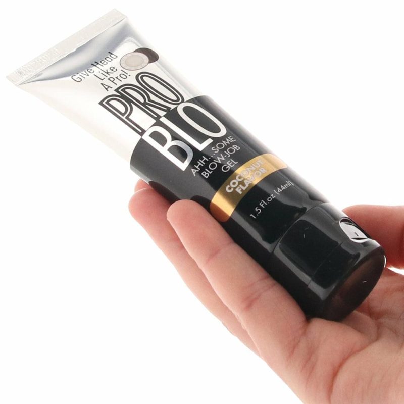 Lube | Pro Blo Flavored Oral Gel In Coconut Lube Little Genie