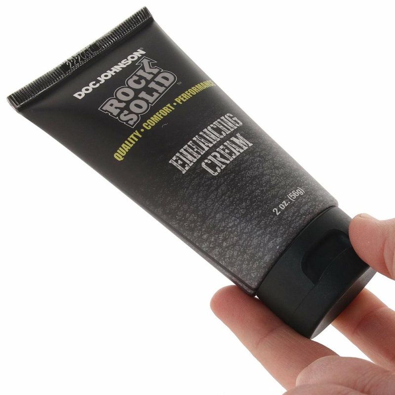 Lube | Rock Solid Enhancing Cream In 2Oz Lube Doc Johnson