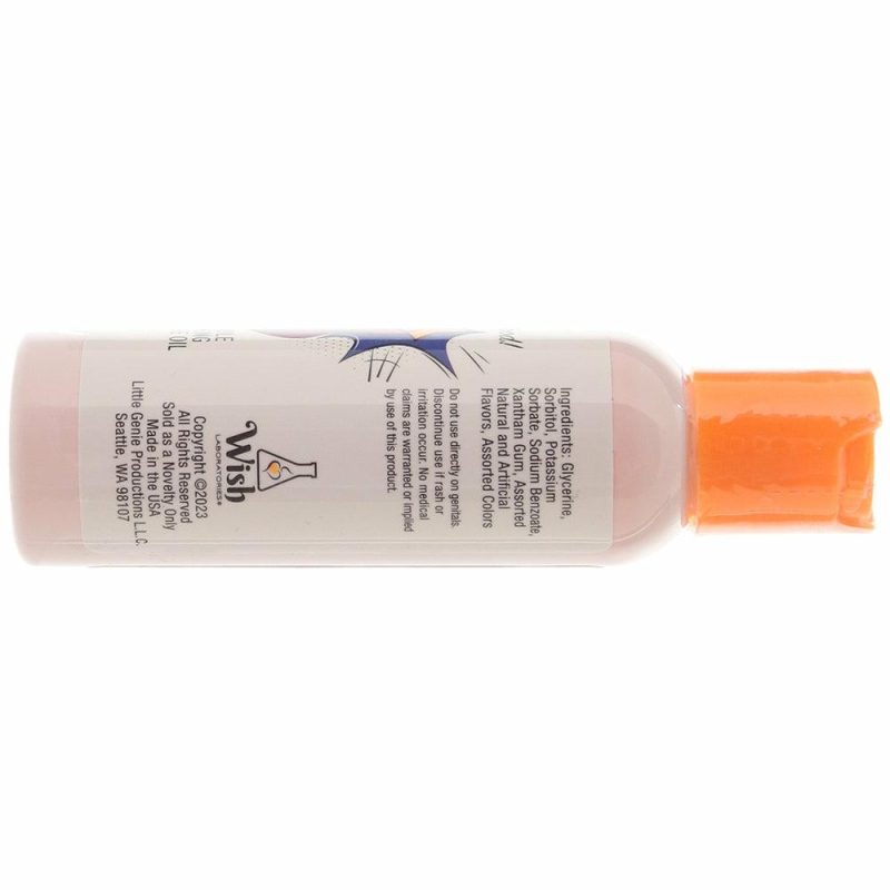 Lube | Smack Warming Massage Oil 2Oz/59Ml In Peach Lube Little Genie