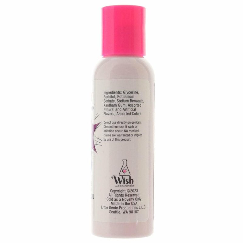 Lube | Smack Warming Massage Oil 2Oz/59Ml In Strawberry Lube Little Genie