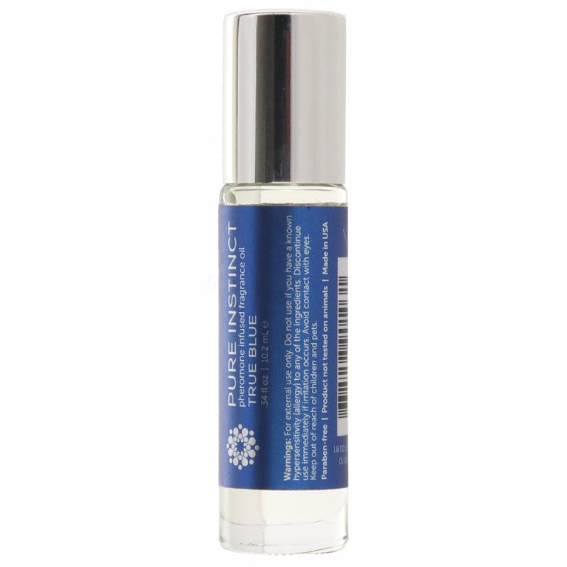 Lube | True Blue Pheromone Infused Cologne Oil Roll-On In .34Oz Lube Classic Erotica