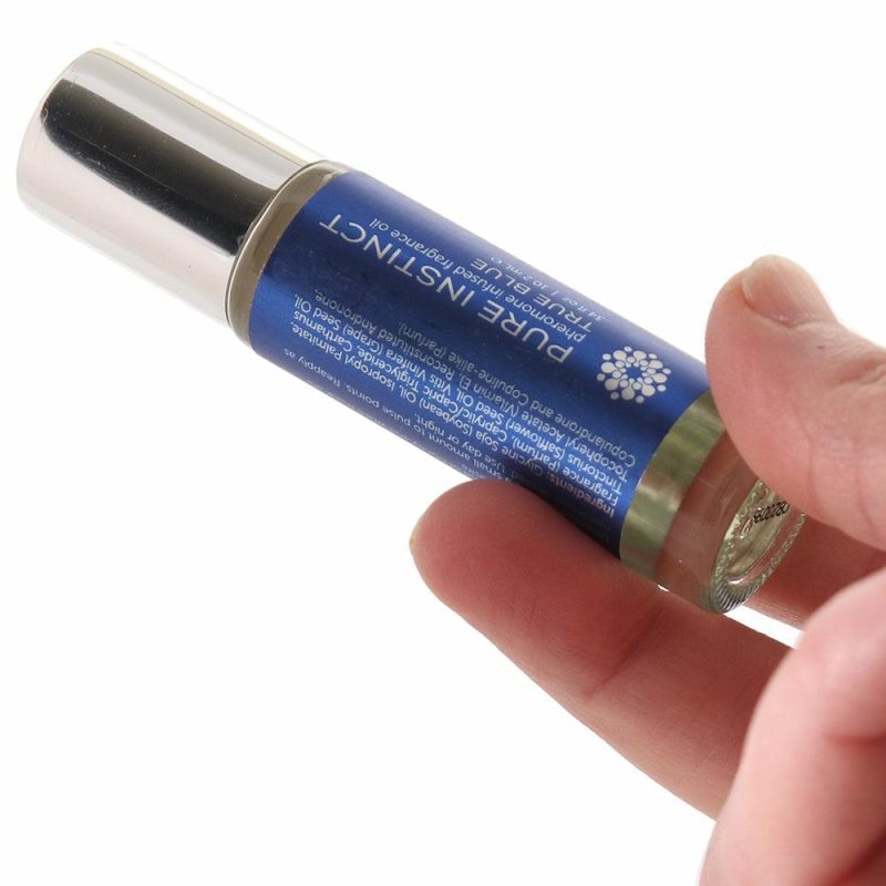 Lube | True Blue Pheromone Infused Cologne Oil Roll-On In .34Oz Lube Classic Erotica