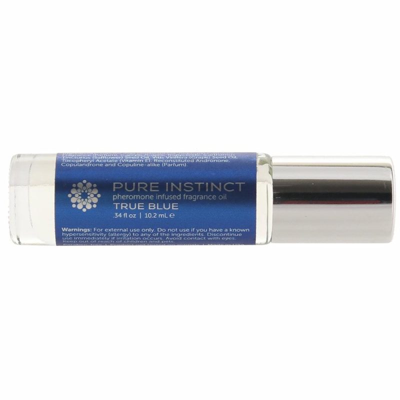 Lube | True Blue Pheromone Infused Cologne Oil Roll-On In .34Oz Lube Classic Erotica