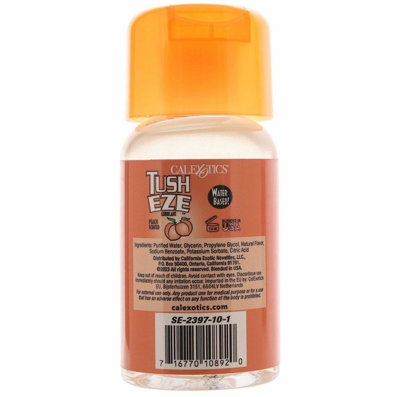 Lube | Tush Eze Water Based Lubricant 6Oz/177Ml In Peach Lube CalExotics