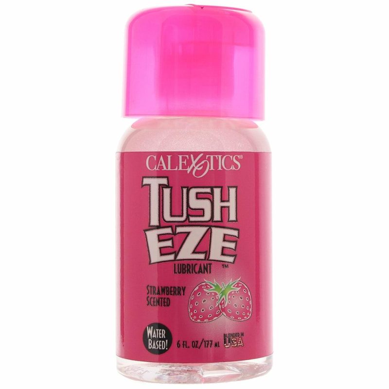 Lube | Tush Eze Water Based Lubricant 6Oz/177Ml In Strawberry Lube CalExotics