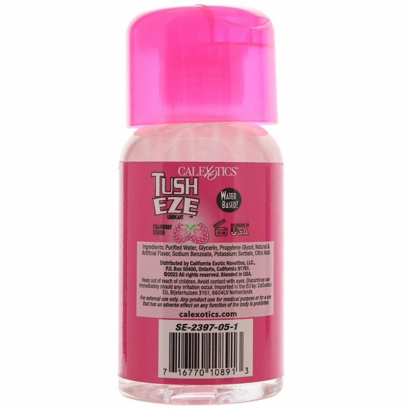 Lube | Tush Eze Water Based Lubricant 6Oz/177Ml In Strawberry Lube CalExotics