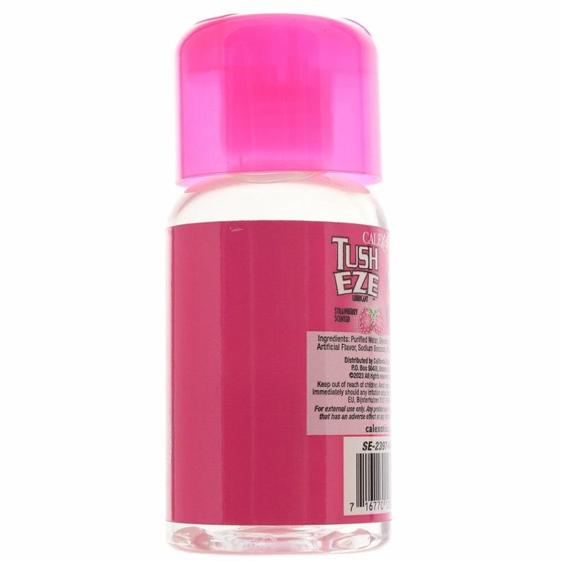 Lube | Tush Eze Water Based Lubricant 6Oz/177Ml In Strawberry Lube CalExotics