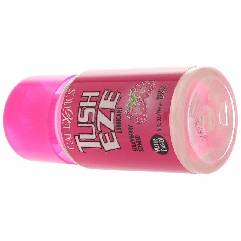 Lube | Tush Eze Water Based Lubricant 6Oz/177Ml In Strawberry Lube CalExotics