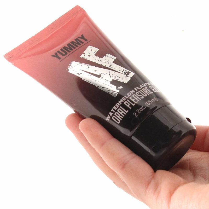 Lube | Yummy Af Flavored Oral Pleasure Gel In Watermelon Lube Little Genie