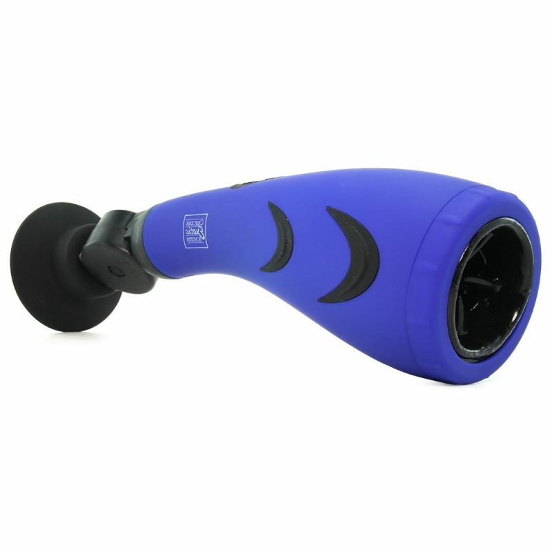 Male Masturbators | Apollo 30 Function Hydro Power Stroker In Blue Male Masturbators CalExotics