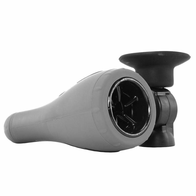 Male Masturbators | Apollo 30 Function Hydro Power Stroker In Grey Male Masturbators CalExotics