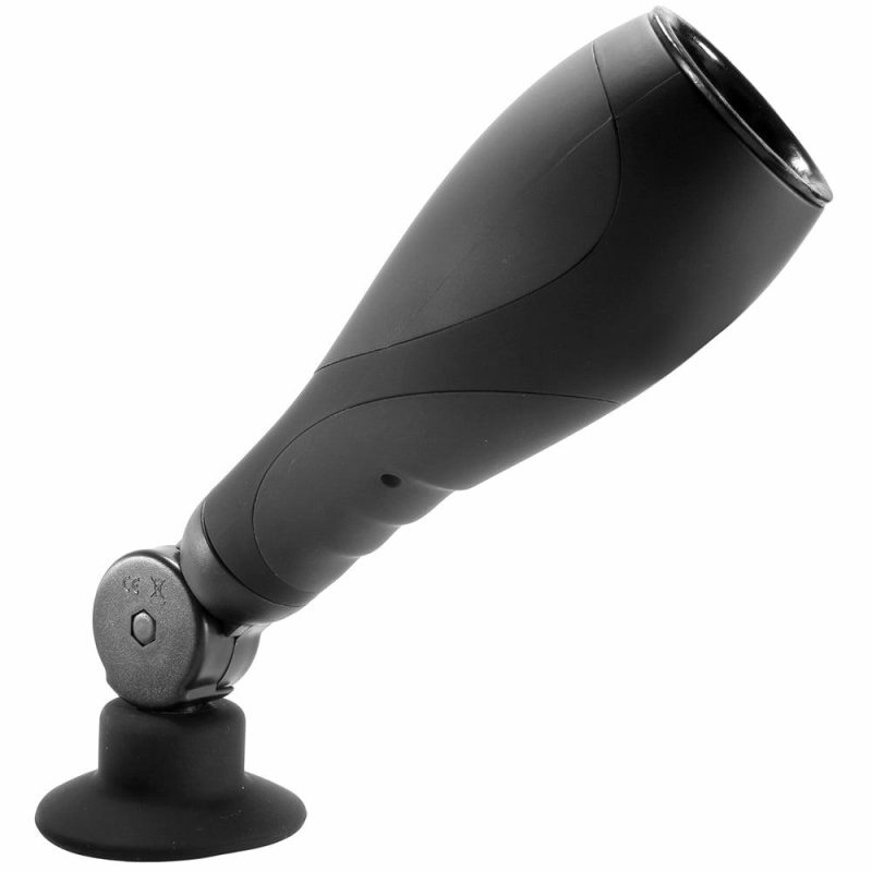 Male Masturbators | Apollo Power Stroker In Black Male Masturbators CalExotics