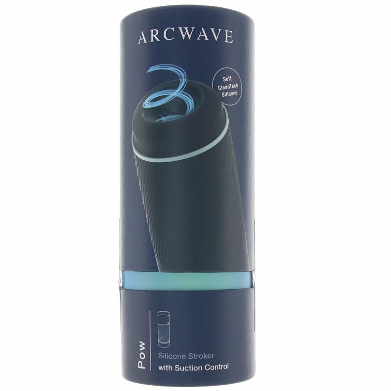 Male Masturbators | Arcwave Pow Stroker In Black Male Masturbators Arcwave