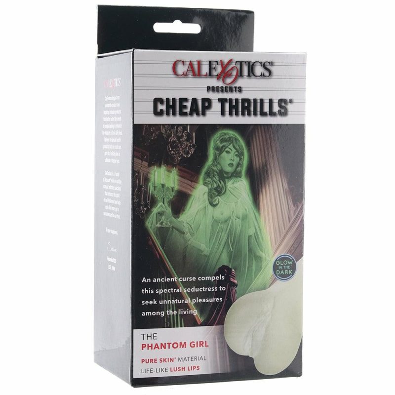 Male Masturbators | Cheap Thrills The Phantom Girl Glow In The Dark Stroker Male Masturbators CalExotics