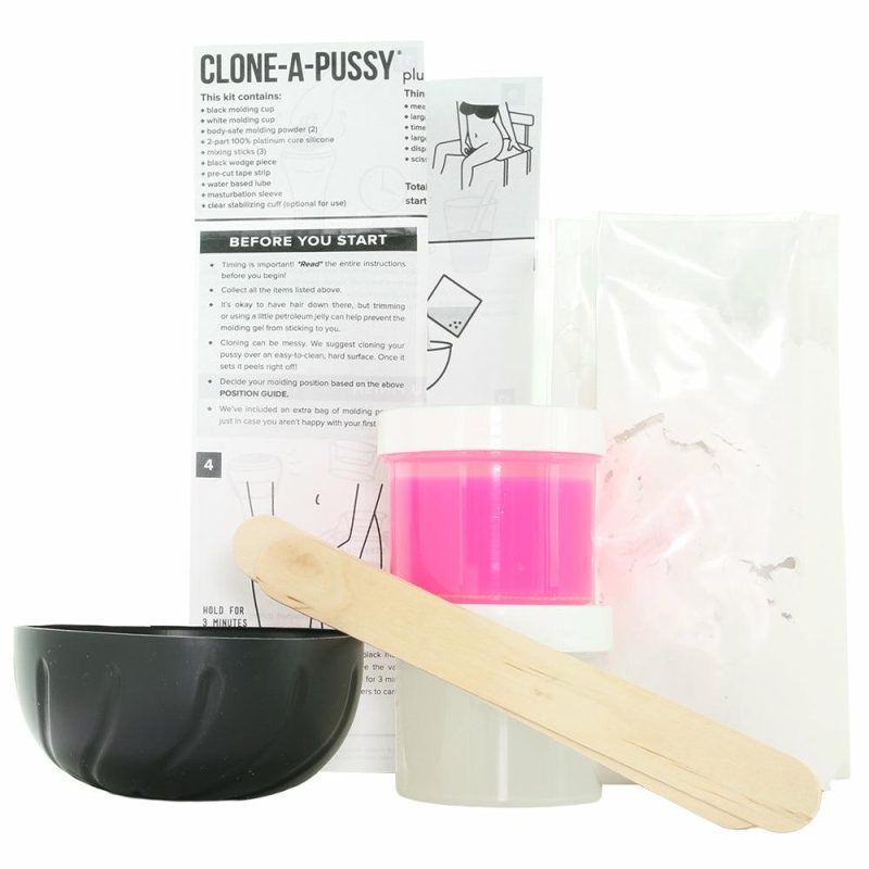 Male Masturbators | Clone-A-Pussy Plus Masturbator Sleeve Kit In Hot Pink Male Masturbators Empire Labs