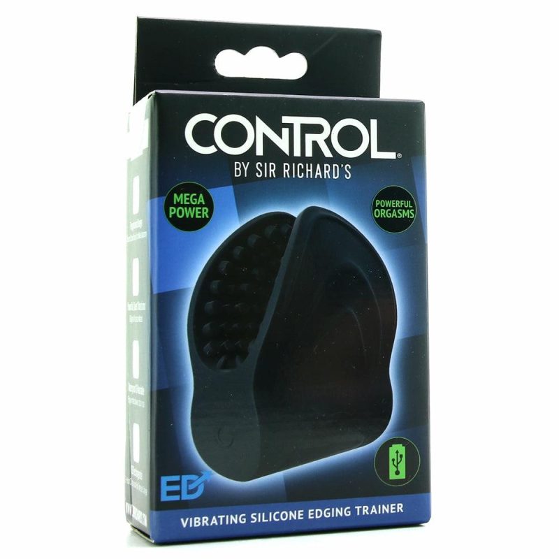 Male Masturbators | Control Vibrating Silicone Edging Trainer Male Masturbators Male Masturbators