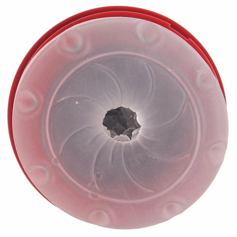 Male Masturbators | Envy Clear Clutch Textured Stroker Vibe Male Masturbators Male Masturbators