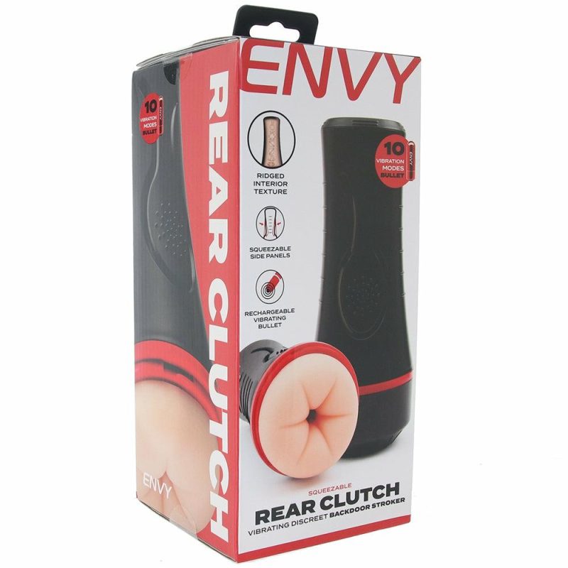 Male Masturbators | Envy Rear Clutch Backdoor Stroker Vibe Male Masturbators Male Masturbators