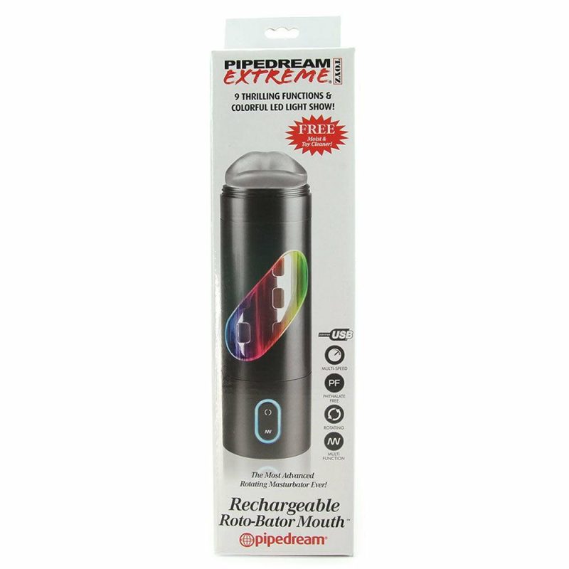 Male Masturbators | Extreme Rechargeable Roto-Bator Mouth Male Masturbators Male Masturbators